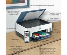 Hewlett Packard (HP) Spausdintuvas - HP Smart Tank 675, Juodas