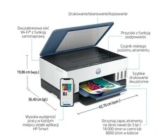 Hewlett Packard (HP) Spausdintuvas - HP Smart Tank 675, Juodas