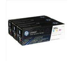 Hewlett Packard (HP) HP 305A LJ Pro 400/300, Color M351/M375/M475/M451 series C,M,Y rinkinys (kiekvienas 2 600 puslapių)