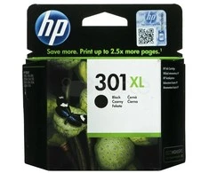 Hewlett Packard (HP) Rašalo kasetė HP CH563E (301XL), Juoda