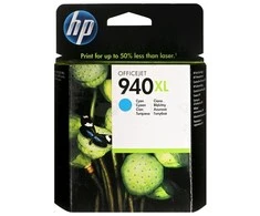 Hewlett Packard (HP) „HP no.940XL Cyan Officejet“ rašalo kasetė (1 400 puslapių)