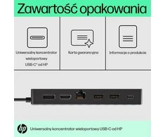Hewlett Packard (HP) HP universalus USB-C kelių prievadų šakotuvas (mažmeninė prekyba)