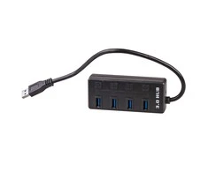 Akyga Hub AK-AD-33 USB aktyvūs USB A (m) / 4x USB A (f) jungikliai ver. 3,0 15 cm
