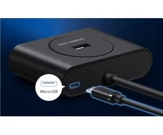 UGREEN USB 3.0 HUB 4in1 0.5m juodas