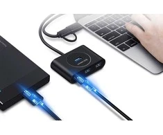 UGREEN HUB USB 3.0 + USB-C 3.1 4 portų OTG