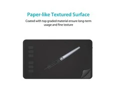 Planšetė Huion H640P graphic tablet 5080 lpi 160 x 99 mm USB Juodas