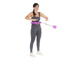 HHW12 PLUS SIZE HULA HOOP VIOLET WITH WEIGHT HMS