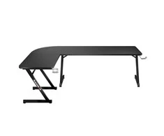 Kampinis žaidimų stalas Huzaro Hero 7.0 Gaming Desk, juodas