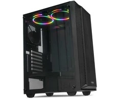Kompiuterio Korpusas - iBox CETUS 906 ATX Midi Tower 29cm GPU 16cm CPU Aušintuvas Juodas