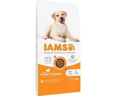 IAMS for Vitality Adult Large Breed - sausas šunų maistas - 12 kg