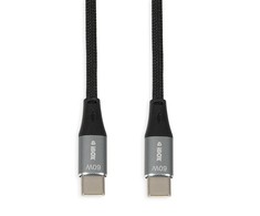 IBOX USB-C CABLE 60W 1M Juodas