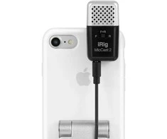 IK Multimedia IK iRig Mic Cast 2 mikrofonas - kondensatorinis mikrofonas