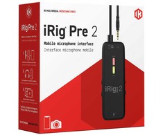 Ik Multimedia I Multimedia IK iRig PRE 2 – garso sąsajos iOS/Android/DSLR