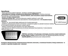 everActive universalus 4 etapų AA AAA C D 9V elementų įkroviklis NC-900U
