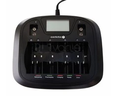everActive universalus 4 etapų AA AAA C D 9V elementų įkroviklis NC-900U
