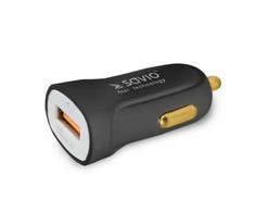 Automobilinis Įkroviklis - Savio Quick Charge 3.0A SA-05/B