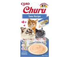 Kačių Skanėstai - Inaba Churu Tuno Receptas 4x14 g
