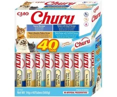 INABA CAT CHURU VARIETIES tuno skanėstas katėms 40x14 g