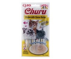 Inaba Churu Cat skanėstas Chicken Cheese 56g