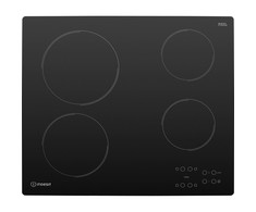 INDESIT | Kaitlentė | AAR 160 C | Vitrokeramika | Degiklių / virimo zonų skaičius 4 | Palieskite | Laikmatis | Juodas