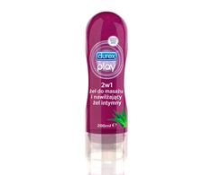 Lubrikantas "Play 2in1 Aloe Vera" Durex 200 ml.