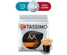 Kavos kapsulės Tassimo L'OR Espresso Delizioso (suderinamas su Bosch Tassimo kapsulių aparatais), 16 vnt.