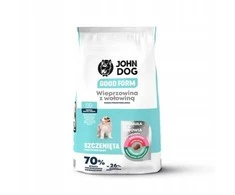 JOHN DOG Good Form Puppy Pork with jautiena – sausas Maistas šunims – 12 kg