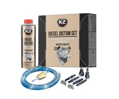 K2 DIESEL DICTUM RINKINYS - Purkštukų valiklis + Diesel Dictum 500ml