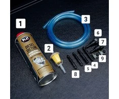 K2 DIESEL DICTUM RINKINYS - Purkštukų valiklis + Diesel Dictum 500ml