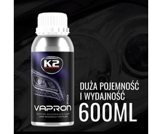 Pakartotinai pripildytas priekinių žibintų regeneracijos skysčio virdulys K2 Vapron, 600ml
