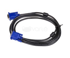 Kabelis VGA Akyga AK-AV-07 15 (M)/15 (M) 3m 2 x ferryt