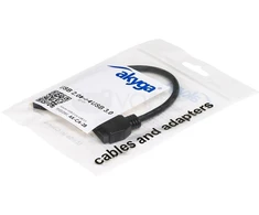 Adapteris - Akyga AK-CA-28 USB 2.0/3.0 Pilkas