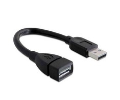 Adapteris Akyga AK-USB-23 iš USB į OTG 0.15M juodas