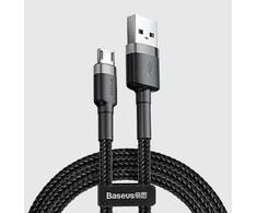 Baseus USB micro kab. Cafule CAMKLF-BG1 Juodas