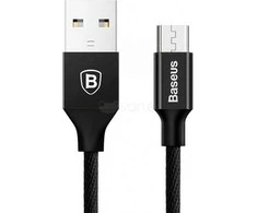 Baseus Yiven micro USB laidas 150 cm 2A - Juodas