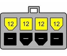 Delock 4pin - 8pin