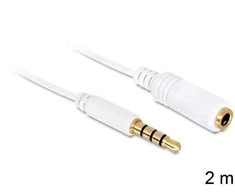 Delock Przedłużacz kabla Apple Audio Jack M/F 4PIN 2m