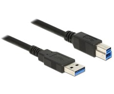 DELOCK Cable USB 3.0 Type-A male > USB 3.0 Type-B male 2,0 m juodas