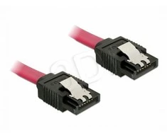 DELOCK Cable SATA 6 Gb/s 30cm tiesus/tiesus