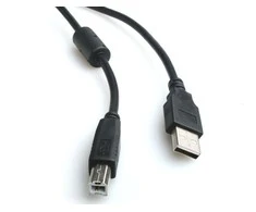 Gembird USB 2.0 A-kištuko B-kištuko 3 m (10 pėdų) kabelis su ferito šerdimi | Cablexpert