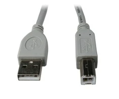 GEMBIRD CCP-USB2-AMBM-6G USB 2.0 A-B 1.8m kabelis, pilkos spalvos