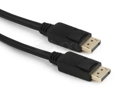 GEMBIRD CC-DP2-10 cable DISPLAYPORT V1.2 3M GOLD 4K Juodas