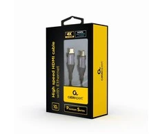 GEMBIRD CCBP-HDMI-10M didelės spartos HDMI kabelis su Ethernet Premium serijos 10m