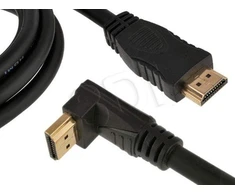 GEMBIRD CC-HDMI490-10 Gembird 90 laipsnių HDMI kištukas-kištukas kabelis su auksinėmis jungtimis, 3m