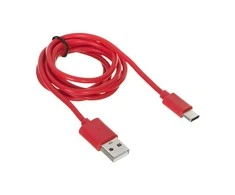 IBOX IKUMTCR I-BOX USB TYPE-C CABLE 2A Raudonas 1m