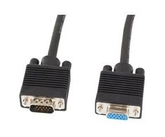 LANBERG CA-VGAC-10CC-0018-B+ ilgintuvas VGA M/F ekranuotas feritu 1,8 m storio