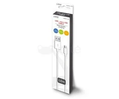 USB Kabelis - SAVIO CL-123 1m USB A į micro USB B 480 Mbit/s