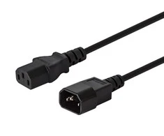 Savio CL-99 maitinimo kabelis Juodas 1,2 m C14 mova C13 mova