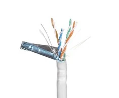 Q Lantec Tinklo Kabelis - Alantec KIF5PVC305Q Pilkas 305 m Cat5e F/UTP (FTP)