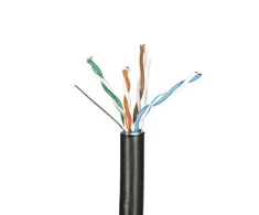 Tinklo Kabelis - Alantec KIF5OUT305, Juodas 305 m Cat5e F/UTP (FTP)